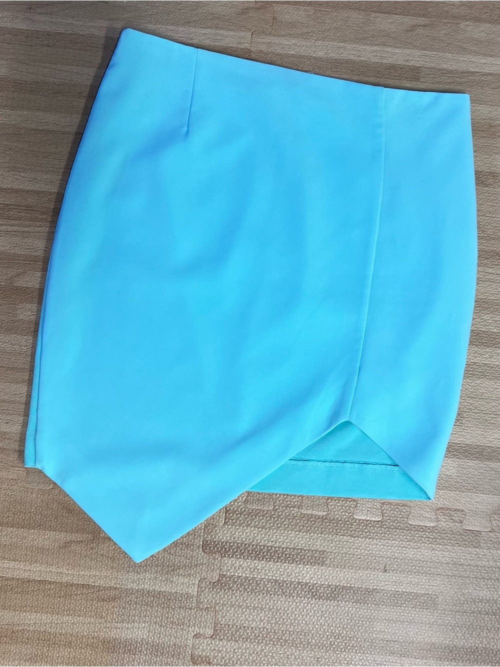 bebe Mint Asymmetrical Skirt